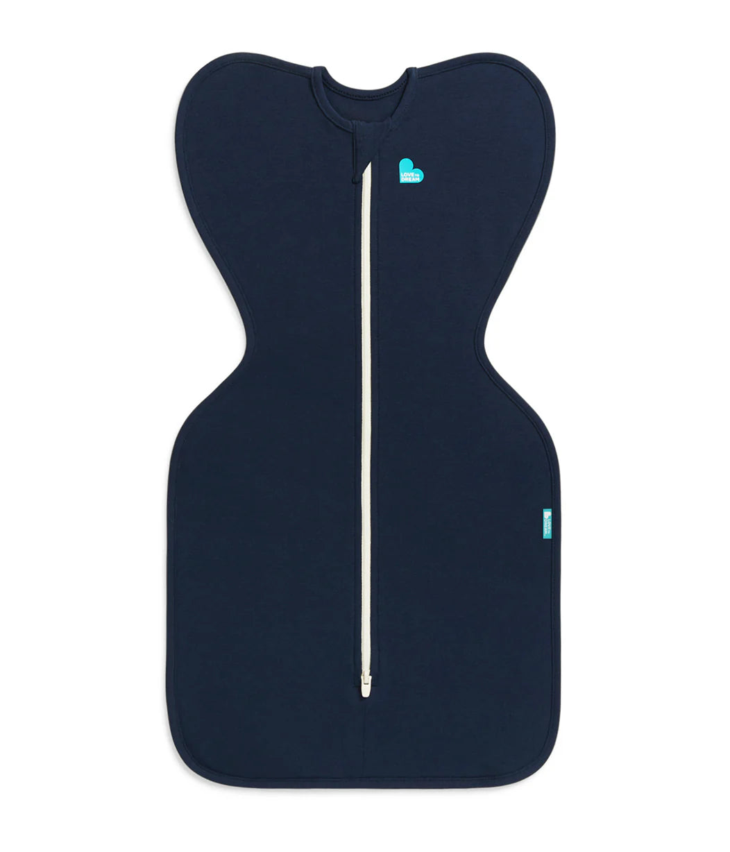 Swaddle Up & Romper Bundle | 1.0 TOG | Bamboo | Navy | Cream Dino Snore