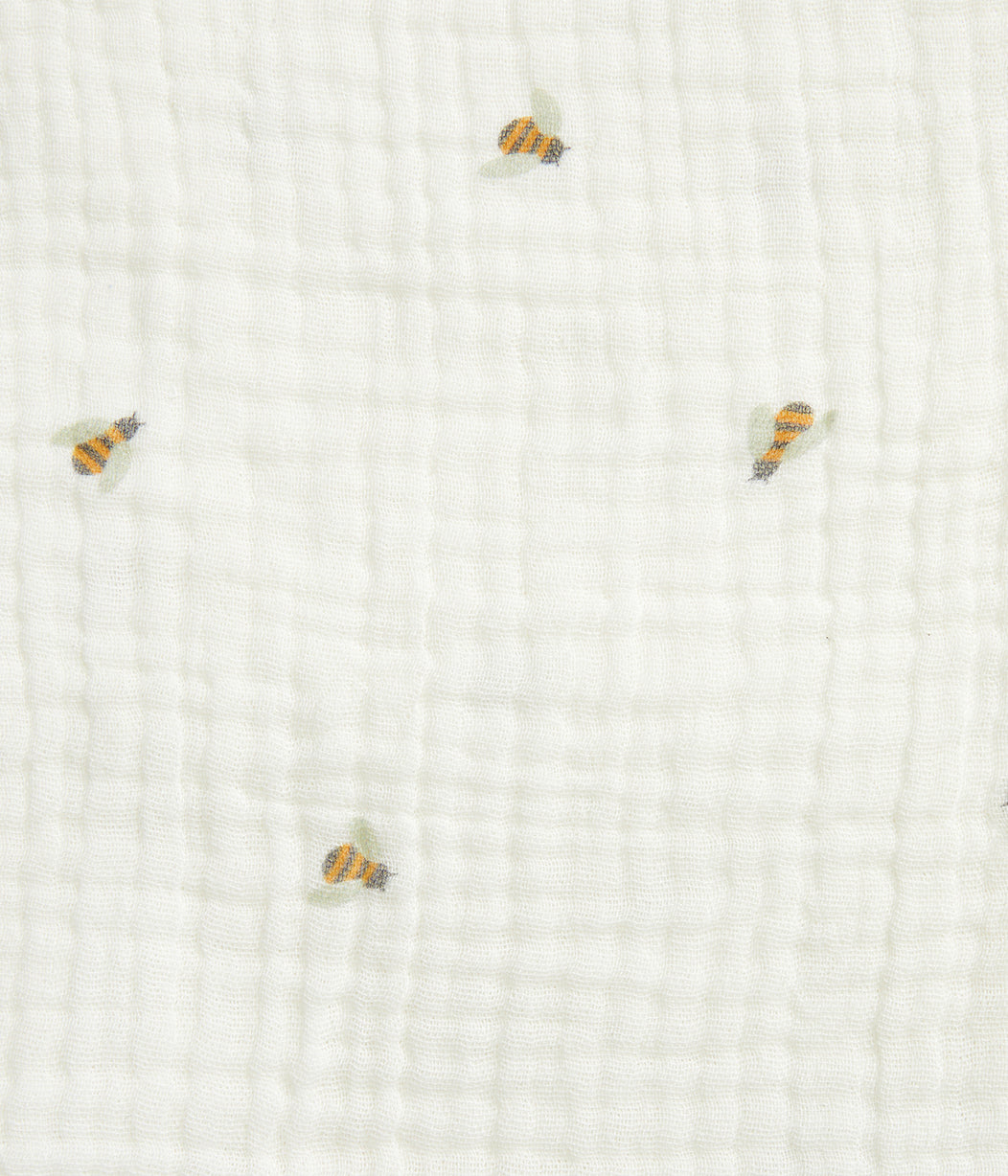 Wash Cloth 3 Pack Cotton Sage Bees