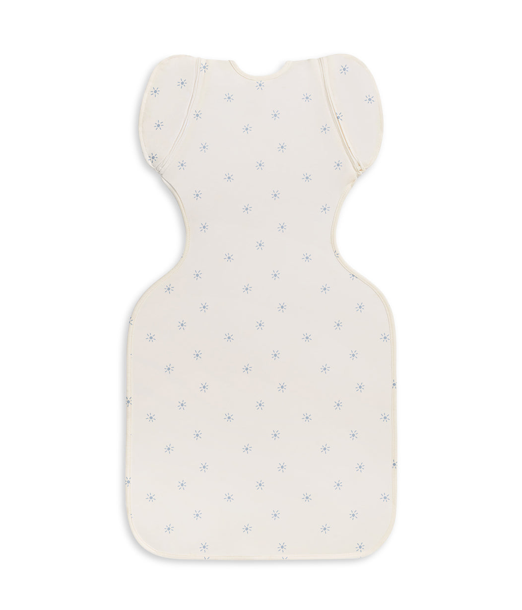Swaddle Up™ 2-in-1 Transition Bag 0.2 TOG Viscose from Bamboo Mist Blue Sunny
