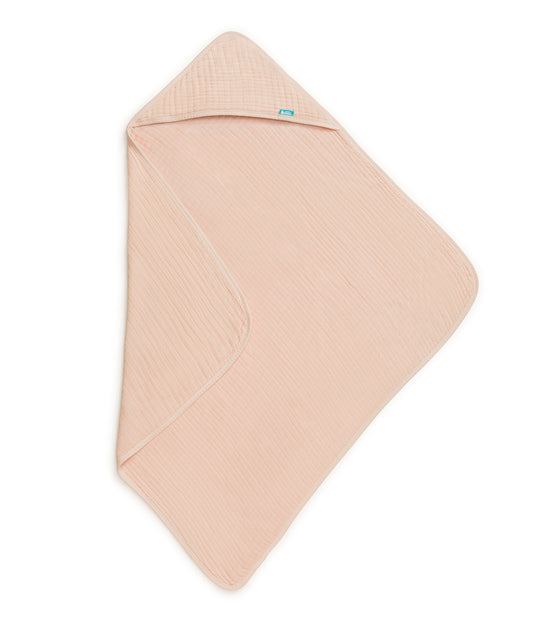 Hooded Towel Cotton Blend Blush