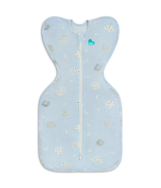 Swaddle Up™ 0.2 TOG Viscose from Bamboo Light Blue Little Dreamer
