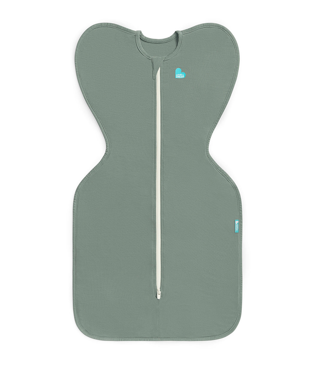 Swaddle Up™ 1.0 TOG Viscose from Bamboo Deep Olive
