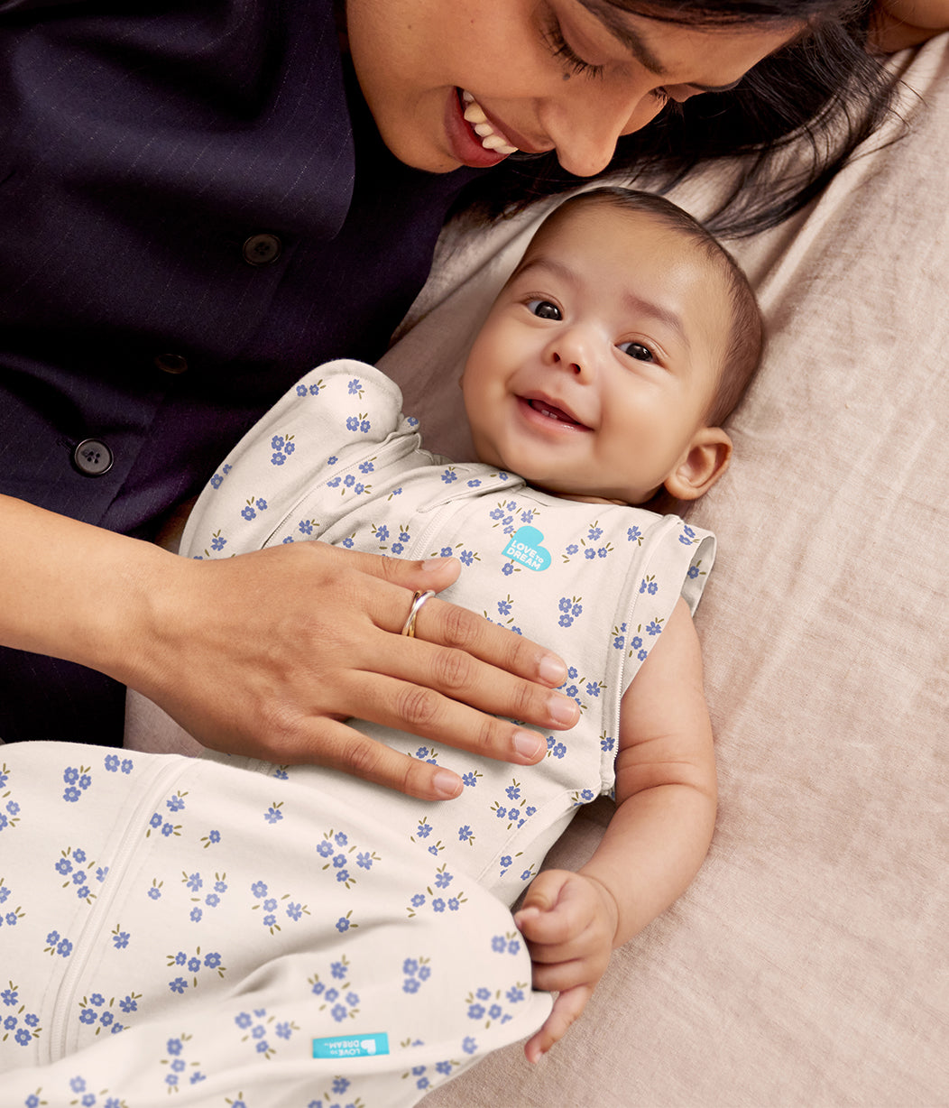 Swaddle Up™ Transition Bag 1.0 TOG Cotton Jacaranda Meadow