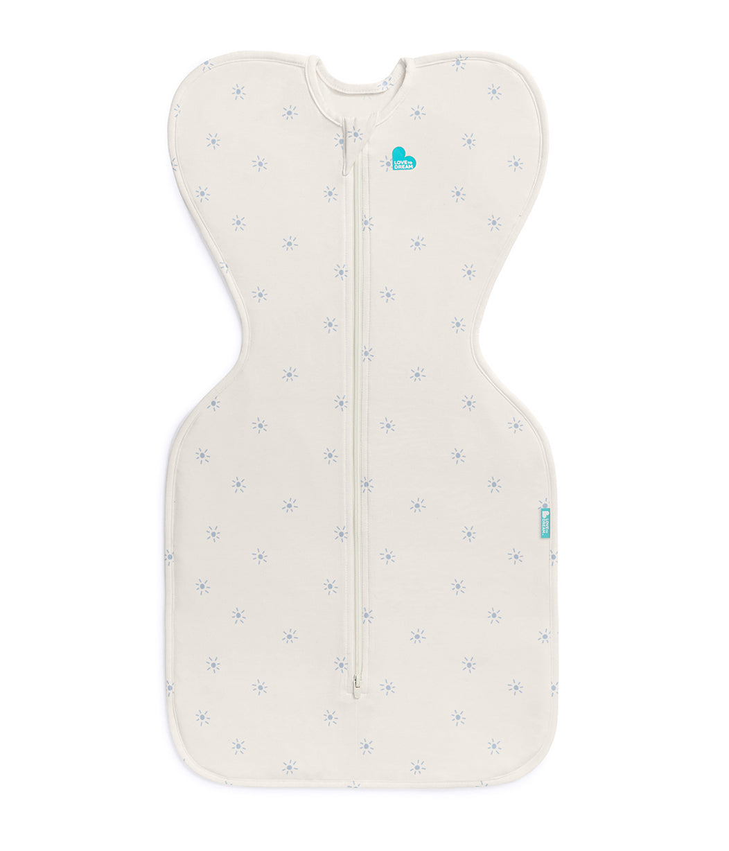 Swaddle Up™ 0.2 TOG Viscose from Bamboo Mist Blue Sunny