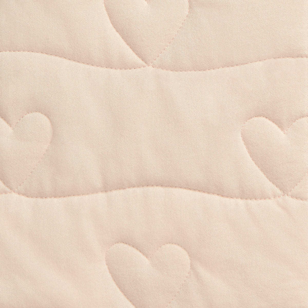 Sleep Suit Long Sleeve 3.5 TOG Quilted Cotton Blush Heart Quilting