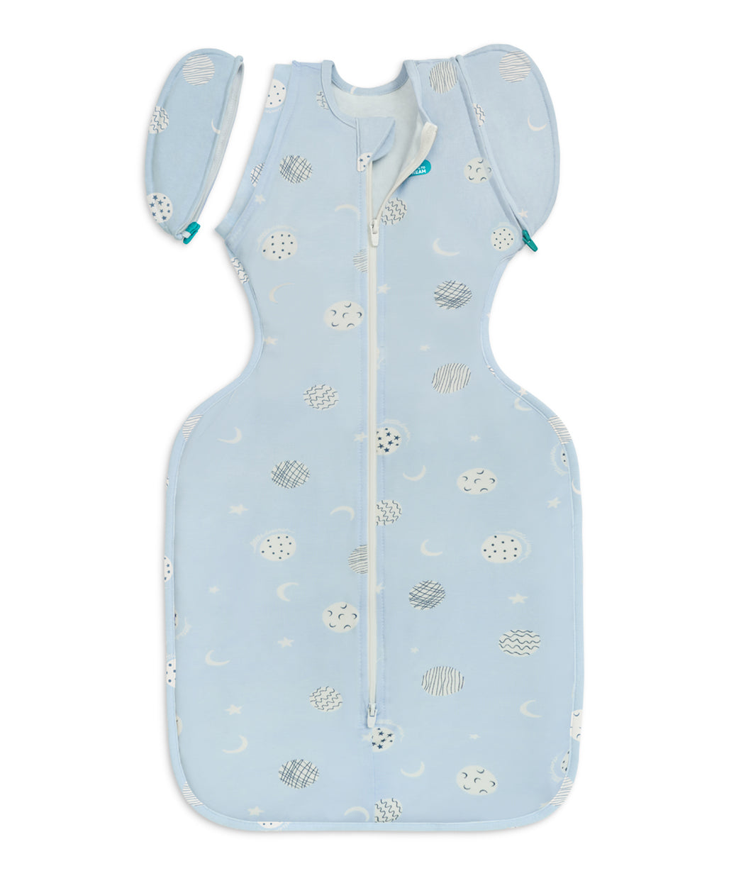 Swaddle Up™ Transition Bag 0.2 TOG Viscose from Bamboo Light Blue Little Dreamer