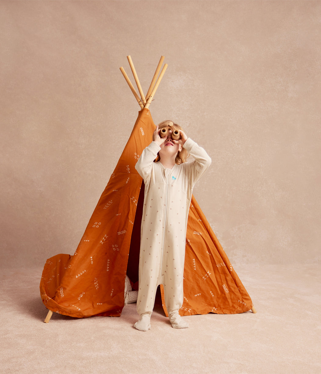 Sleep Suit Sleep Machine Bundle | 1.0 | 1.5 TOG | Powder Blue Twinkle | Oatmeal Twigs