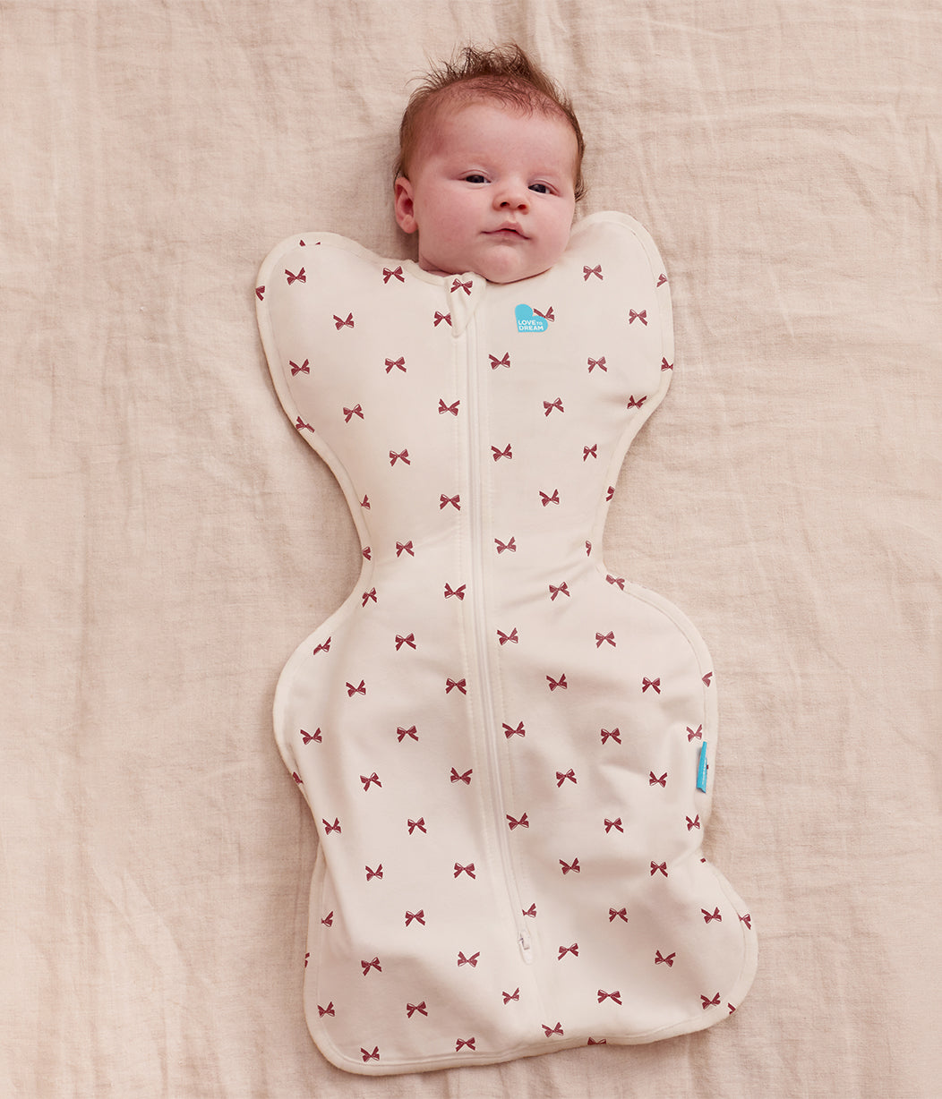 Ultimate Newborn Mattress Gift Bundle | Mattress | Swaddle | Romper | Towel | Wash Cloth | Burp Cloth | Bib | Bows