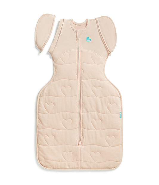 Swaddle Up™ 2-in-1 Transition Bag 3.5 TOG Cotton Blush Heart Quilting