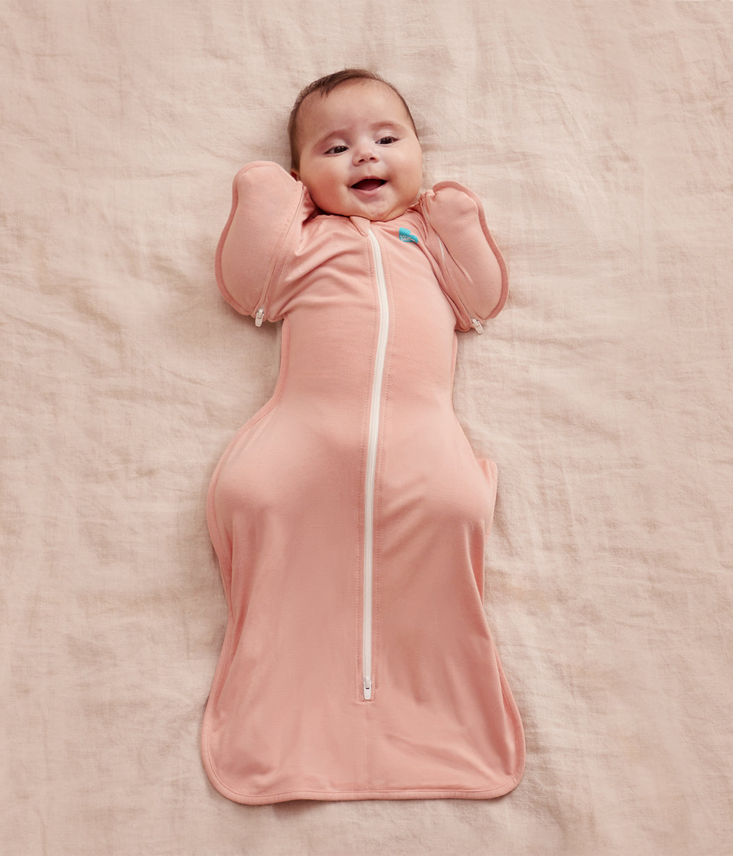 Swaddle Up™ 2-in-1 Transition Bag 1.0 TOG Viscose from Bamboo Light Rose