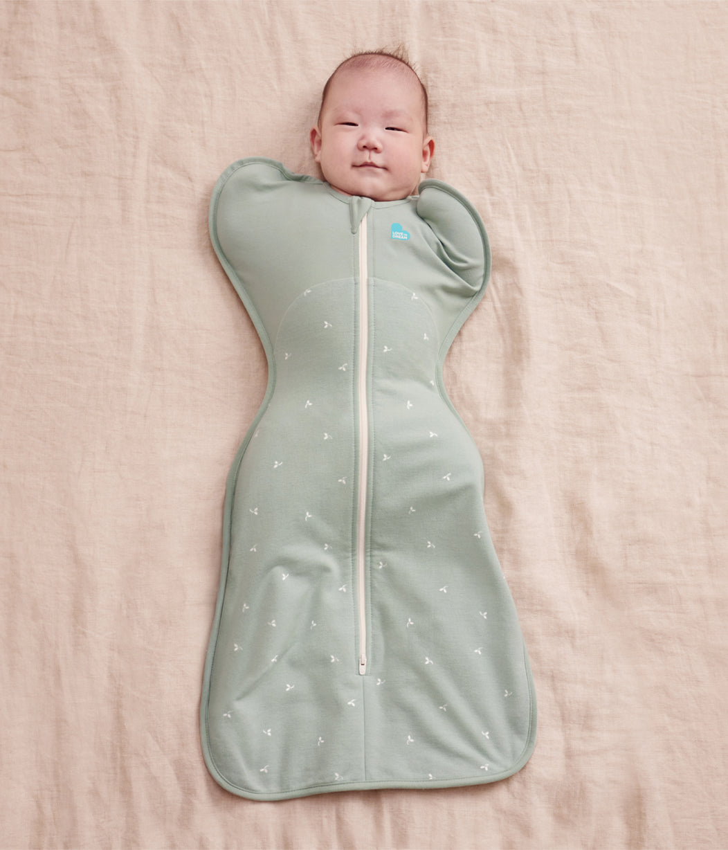 Swaddle Up Starter Bundle | 1.0 | 1.5 TOG | Deep Olive | White Dreamer | Olive Twigs