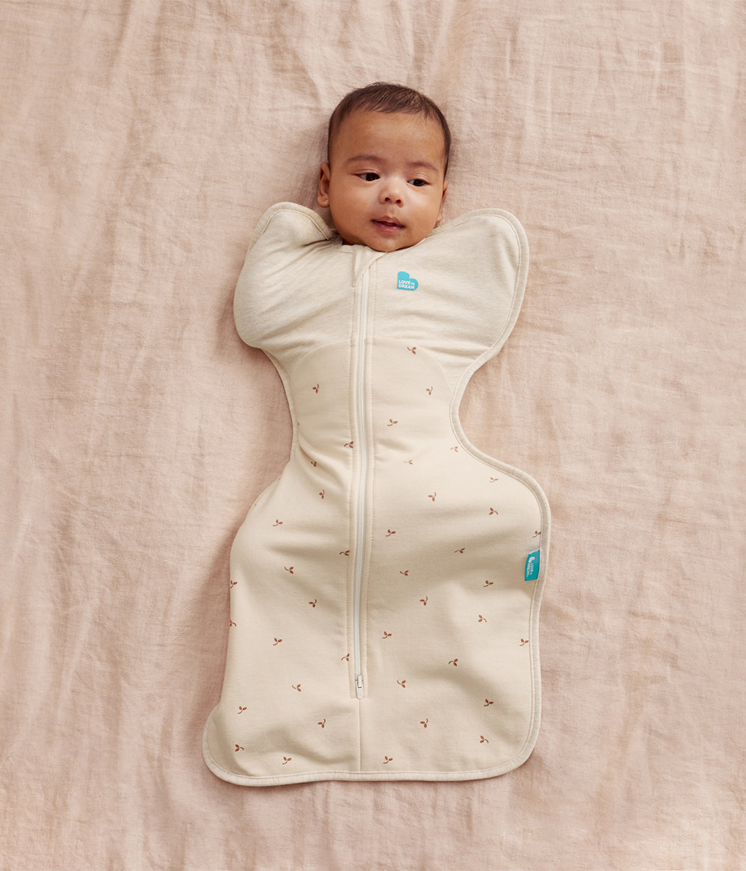 Sleep Machine Swaddle Up Starter Bundle | 1.5 TOG | Oatmeal Twigs