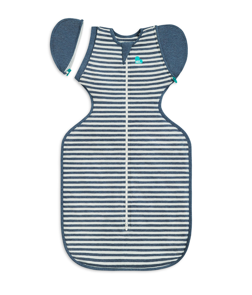 Swaddle Up™ Transition Bag 1.0 TOG Cotton Denim Stripe