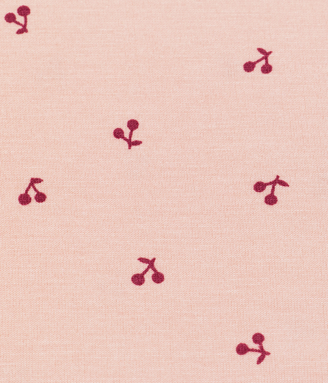 Romper Snug Fit Viscose from Bamboo Blush Cherries