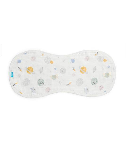 Burp Cloth 2 Pack Cotton Blush Rocket