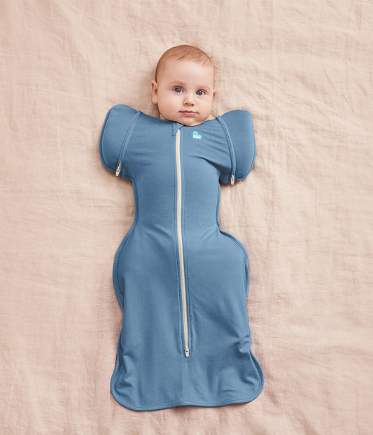 Swaddle Up™ 2-in-1 Transition Bag 1.0 TOG Viscose from Bamboo Storm Blue