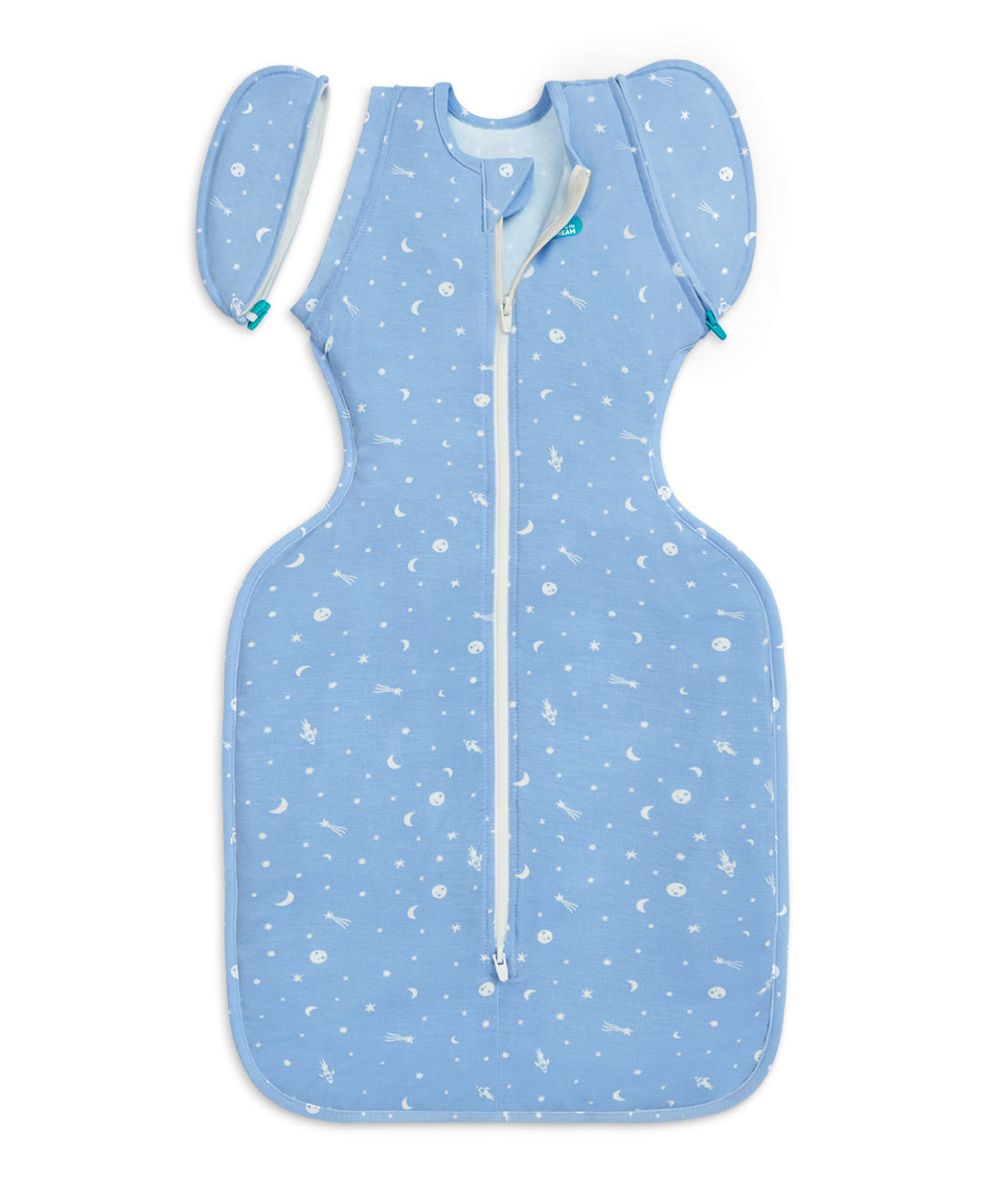 Swaddle Up™ Transition Bag 1.0 TOG Viscose from Bamboo Light Blue Time and Space