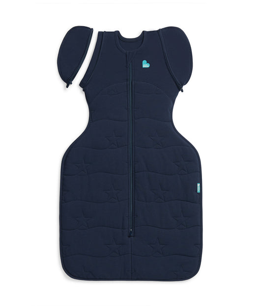 Swaddle Up™ 2-in-1 Transition Bag 3.5 TOG Cotton Navy Star Quilting