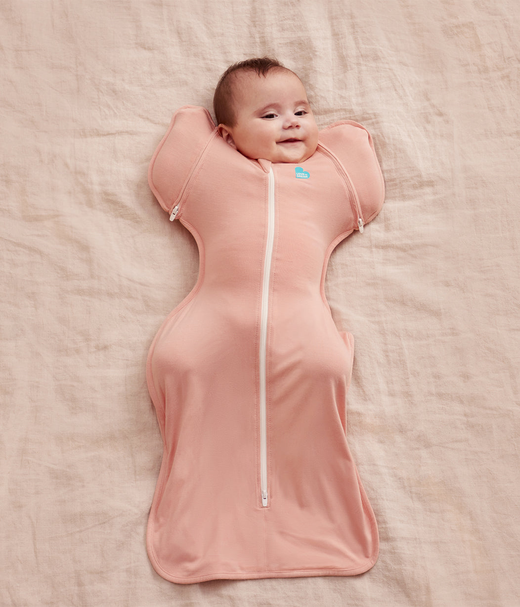 Swaddle Up™ 2-in-1 Transition Bag 1.0 TOG Viscose from Bamboo Light Rose