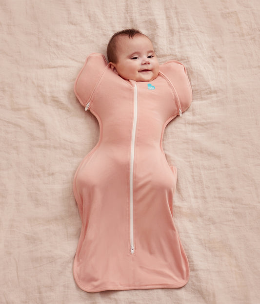 Swaddle Up™ 2-in-1 Transition Bag 1.0 TOG Viscose from Bamboo Light Rose