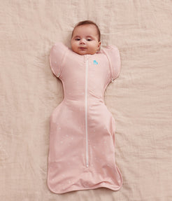 Swaddle Up™ 2-in-1 Transition Bag 1.0 TOG Cotton Powder Pink Twinkle
