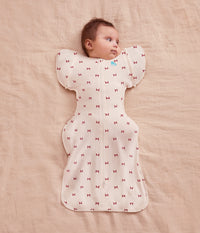 Swaddle Up™ 2-in-1 Transition Bag 1.0 TOG Cotton Cream Bows