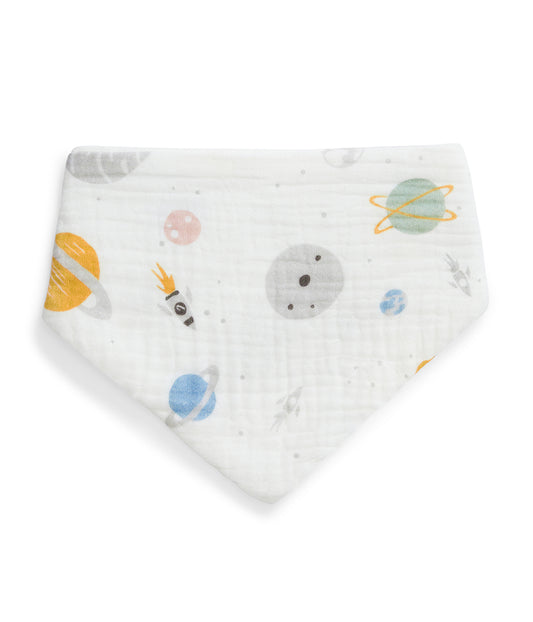 Bib 2 Pack Cotton Blush Rocket