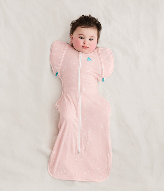 Swaddle Up™ Transition Bag 1.0 TOG Viscose from Bamboo Pink Time and Space