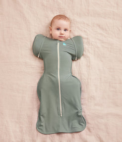 Swaddle Up™ 2-in-1 Transition Bag 1.0 TOG Cotton Deep Olive