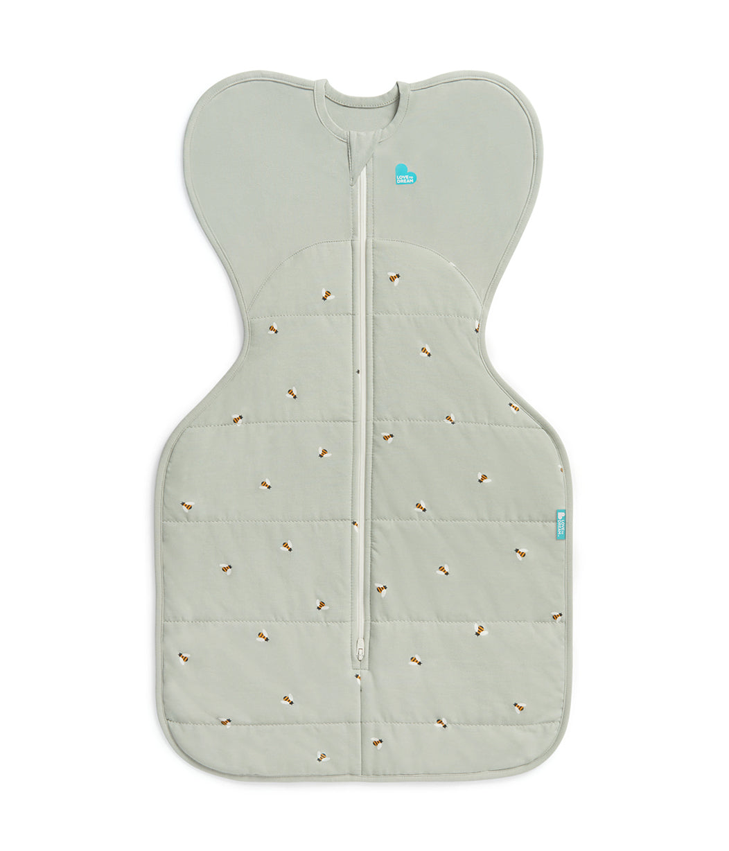 Swaddle Up Starter Bundle | 2.5 TOG | Rose Pebbles | Olive Bees | Oatmeal Bees
