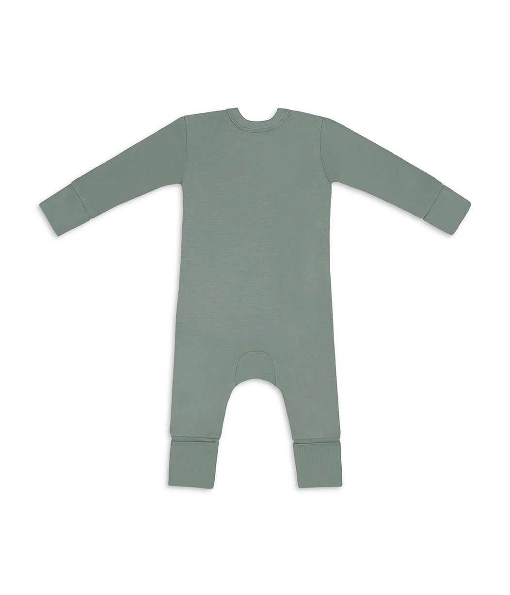 Romper Snug Fit Viscose from Bamboo Deep Olive