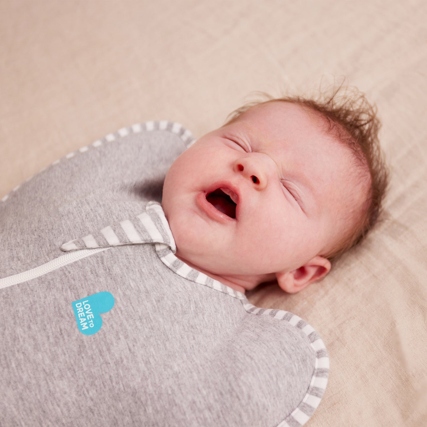 Swaddle Up™ 1.0 TOG Cotton Gray