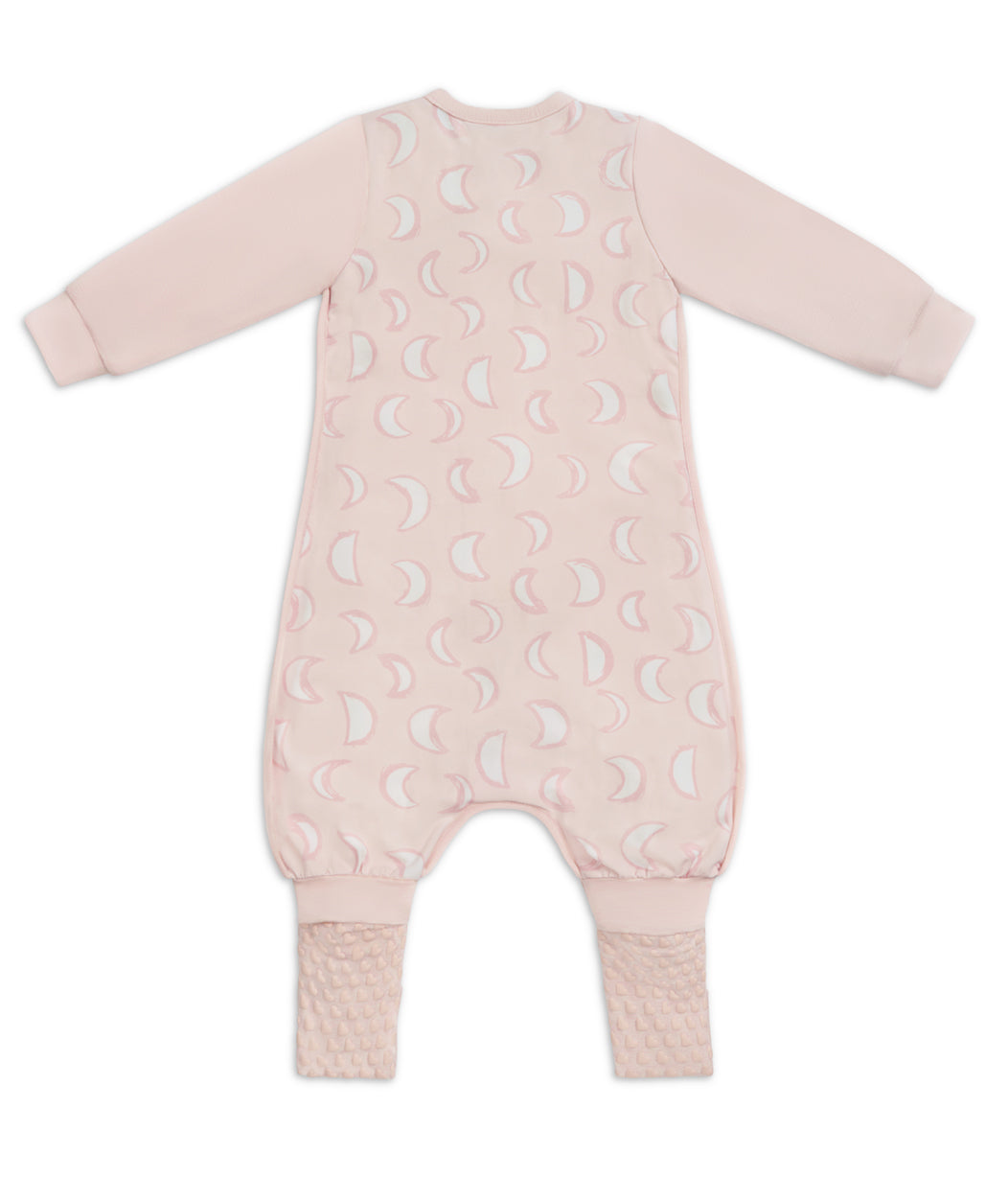 Sleep Suit Long Sleeve 1.0 TOG Cotton Dusty Pink Eclipse