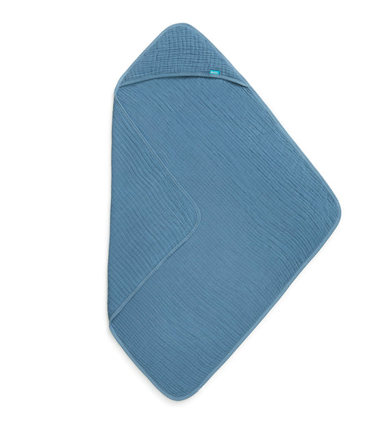 Hooded Towel Cotton Blend Storm Blue